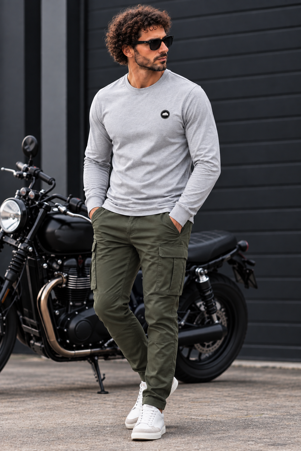 The Doby Long- Round Neck T-Shirt